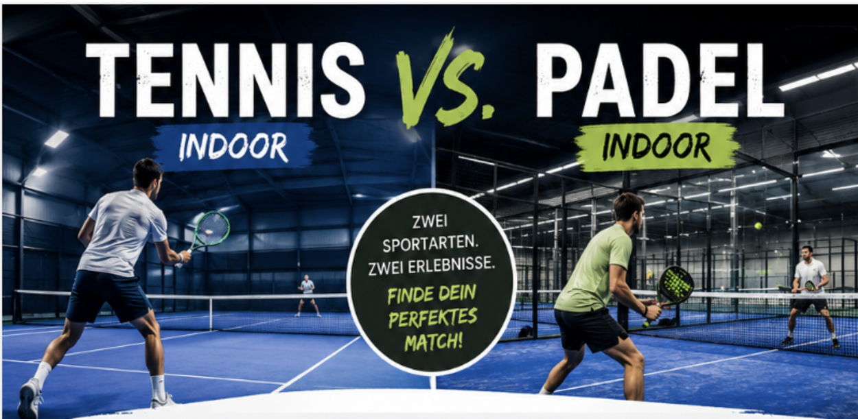 INFOS WINTER - HALLE: KÜNFTIG TENNIS TRIFFT AUF PADEL